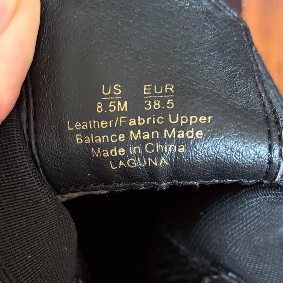 Sam Edelman Laguna Chelsea Boots in Black Leather, Size 8.5 - Picture 12 of 12